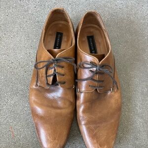 Gordon Rush Men's Tan Leather Oxfords